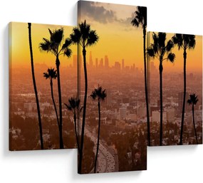 Kép - Los Angeles panorámája (90x60 cm)