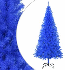 vidaXL kék PVC műkarácsonyfa állvánnyal 180 cm