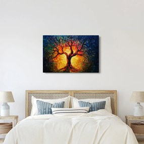 Kép - Az élet fája mozaikban (90x60 cm)