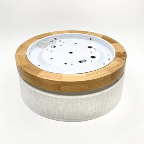 Brilagi - BELLADONNA LED mennyezeti lámpa LED/20W/230V Ø 30 cm fehér/tölgy