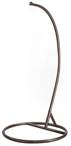 Outlet szépséghibás függőfotel állvány barna