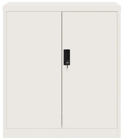fehér acél irattartó szekrény 79 x 40 x 90 cm