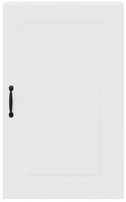 Fali konyhaszekrény Magas Fényű Fehér 50 x 31 x 80 cm Faanyag