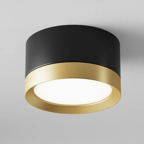 MAYTONI C086CL-GX53-SRD-BG HOOP Hengeres Mennyezeti Lámpa Fekete, Arany GX53 IP20