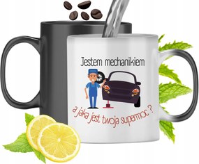 Mágikus Bögre Színváltó Mechanikusoknak, fényképes nyomtatással