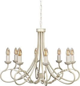 Elstead Lighting OLIVIA OV8-IVORY-GOLD Csillár 8x60W/E14