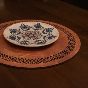 Seljuk tálca, rózsaszín, 36×36 cm – TR790PYN1140