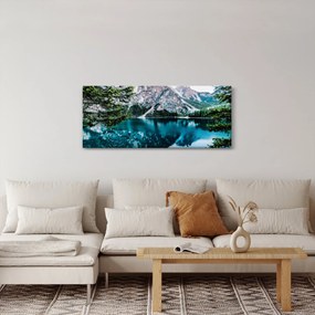 Egy kép az Alpokban (120x50 cm)