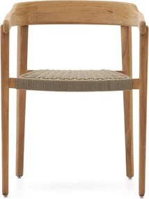 Natúr színű tömörfa kerti szék Icaro – Kave Home