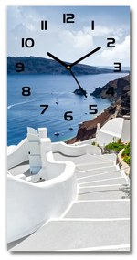 Négyszögletes üvegóra Santorini, görögország pl_zsp_30x60_c-f_114851264