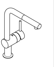GROHE 32168DC0 - Mosogató csaptelep A rozsdamentes acél
