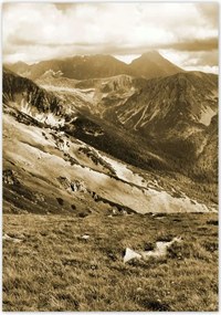 Poszterek 70x100 Tátra Lengyel hegyek Kilátás