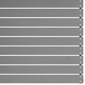 2 db tömör szürke fenyőfa kerti középső kanapé párnákkal