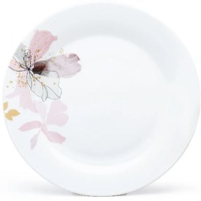 Arôme Home Iris 18 db-os étkészlet, extra fehér