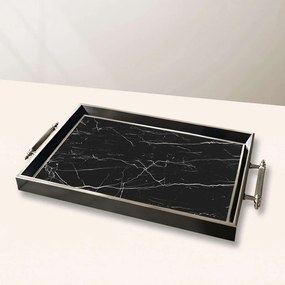 Üveg tálca, 38×24 cm – TPG9996