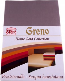 Gumi Nélküli Pamut Szatén Lepedő Greno 160x210