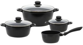 Elo 62440 Basic 4 részes alumínium edénykészletBlack Cast