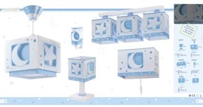 Dalber 63233NT - Gyerek mennyezeti lámpa MOONLIGHT 3xE27/60W/230V