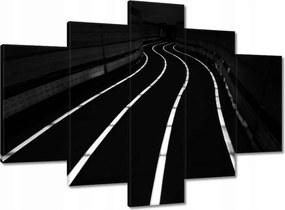 Festmények 150x105 Csíkok Út Éjszaka