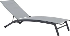 KERTI NYUGÁGY 195 x 63 x 90 CM, SZÜRKE