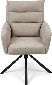 AVENBERG TESSA Forgó étkezőszék szett - 2 db, bézs