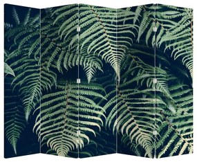 Paraván - Páfrány levelek (210x170 cm)