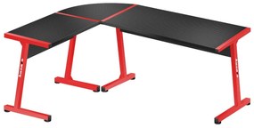 Zondo Sarok PC asztal Hyperion 6.0 (fekete + piros). 1087514