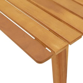 Kávézóasztal 90x45x40 cm Tömör Akácfából