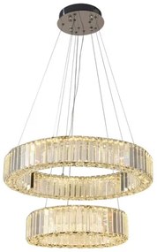 LED állítható fényerejű csillár kábellel LED/65W/230V 3000-6500K króm, DO