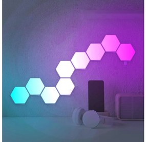 Polux LED RGBW Dimmelhető fali dekor lámpa MAYA LED/1W/230V + távirányítás SA2361