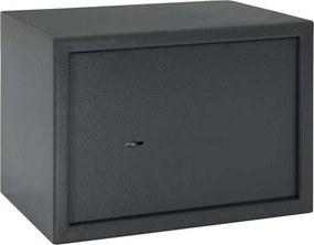 vidaXL Széf doboz zárral Sötétszürke 35 x 25 x 25 cm Acél