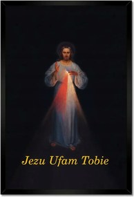 Poszterek keretben 40x60 Jézus, bízom benned