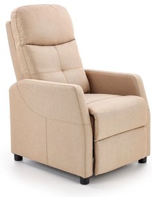 Relax fotelágy Houston 597Világosbarna, 76x64x84cm, Kárpit, Lábak: Műanyag