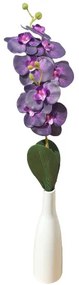 Dakka mű orchidea szál lila művirág élethű