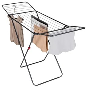 WENKO 63015100 - Ruhaszárító CHAMPION 170x98 cm fekete