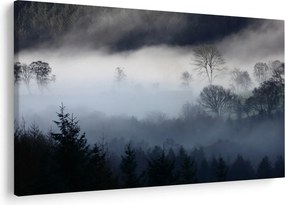 A köd képe az erdő felett (90x60 cm)