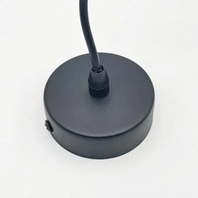 Brilagi - LED függőlámpa kábelen RIDDY 1xE27/60W/230V fekete