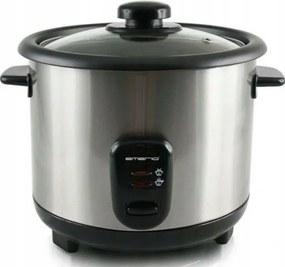 Rizsfőző Emerio 1,5 l ezüst rozsdamentes acél 500W