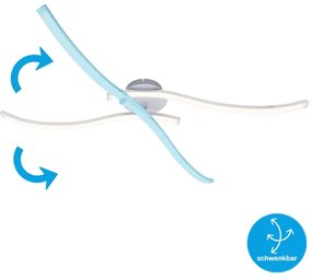 Briloner 3165-029 - LED Felületre szerelhető csillár GO 2xLED/9W/230V