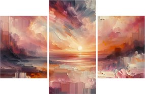 Kép - Festett alkonyat (90x60 cm)
