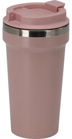 Utazási ivópohár, bézs, 500 ml
