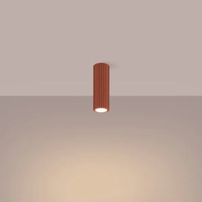 Sollux SL.1626 - Spotlámpa KARBON 1xGU10/10W/230V 20 cm piros