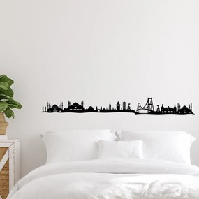 Istanbul fém fali dekoráció, 117×0,15 cm
