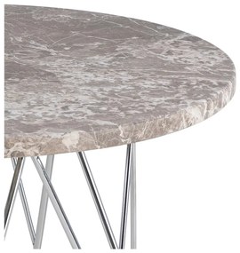 Márvány kerek tárolóasztal ø 55 cm Prunus – Actona