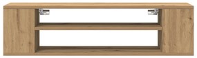 Fali TV Szekrény Artisan Tölgy 100x30x26,5 cm Nincs fa