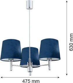 Argon BOLZANO 1381 Csillár 3x15W/E27 IP20