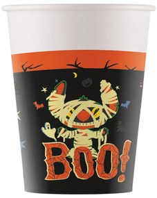 Disney Lilo és Stitch, A csillagkutya Halloween papír pohár 8 db-os 200 ml FSC