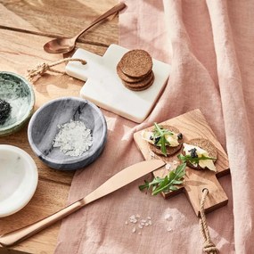 PETITE mini akácfa vágódeszka 14 x 10 cm