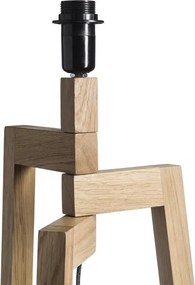 RENDL WOODY asztali lámpa tölgy 230V LED E27 15W