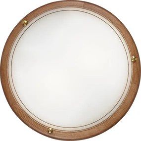 Brilagi - Mennyezeti lámpa ORBIS 2xE27/60W/230V átm. 38 cm fenyő